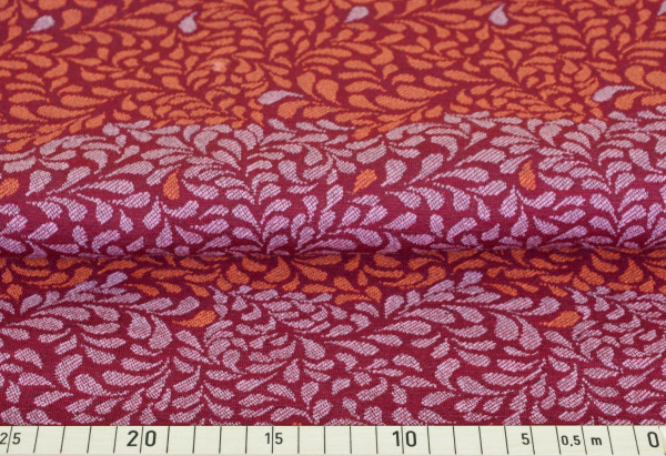 Jacquard Strick (Blaubeerstern) - A464