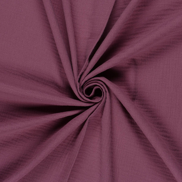 Musselin uni (mauve) - Z889