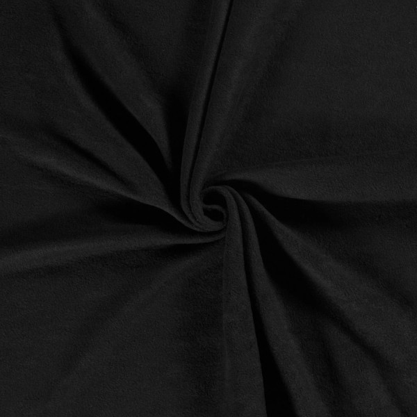 Polarfleece uni (schwarz) - Z1538